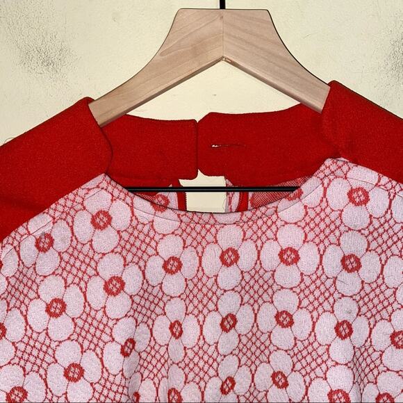 VNTG 1970s mod body con floral dress - Picture 6 of 6